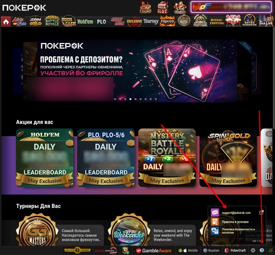 Электронный адрес техподдержки Электронный адрес техподдержки